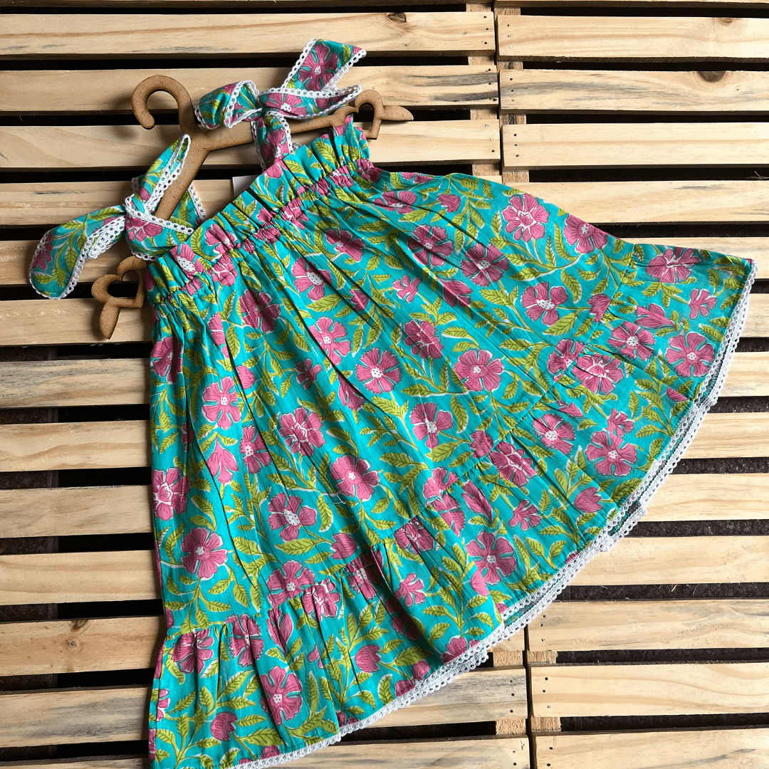 Floral Fantasy Pinafore