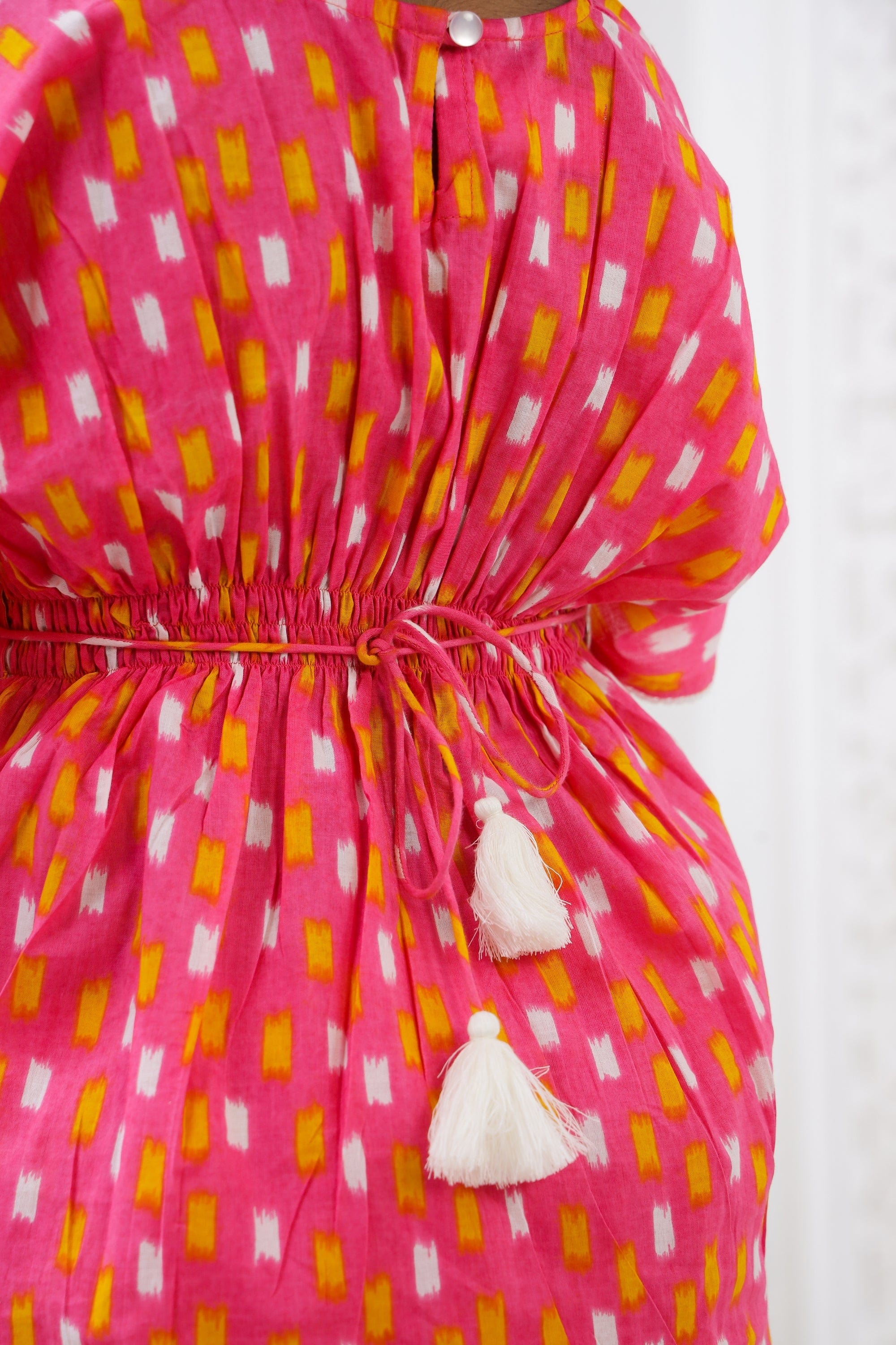 Yellow White Brush Stroke