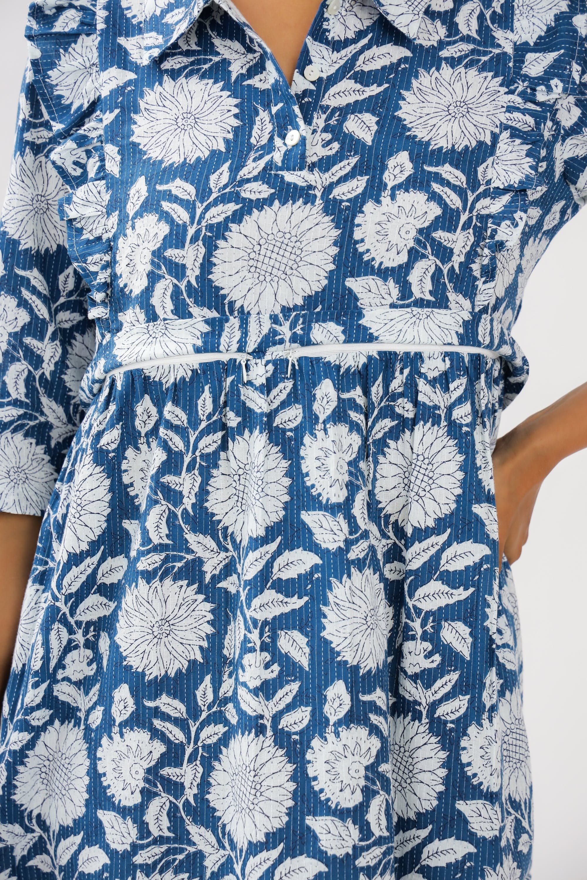 Blue Dahlia Katha Maternity Midi Dress