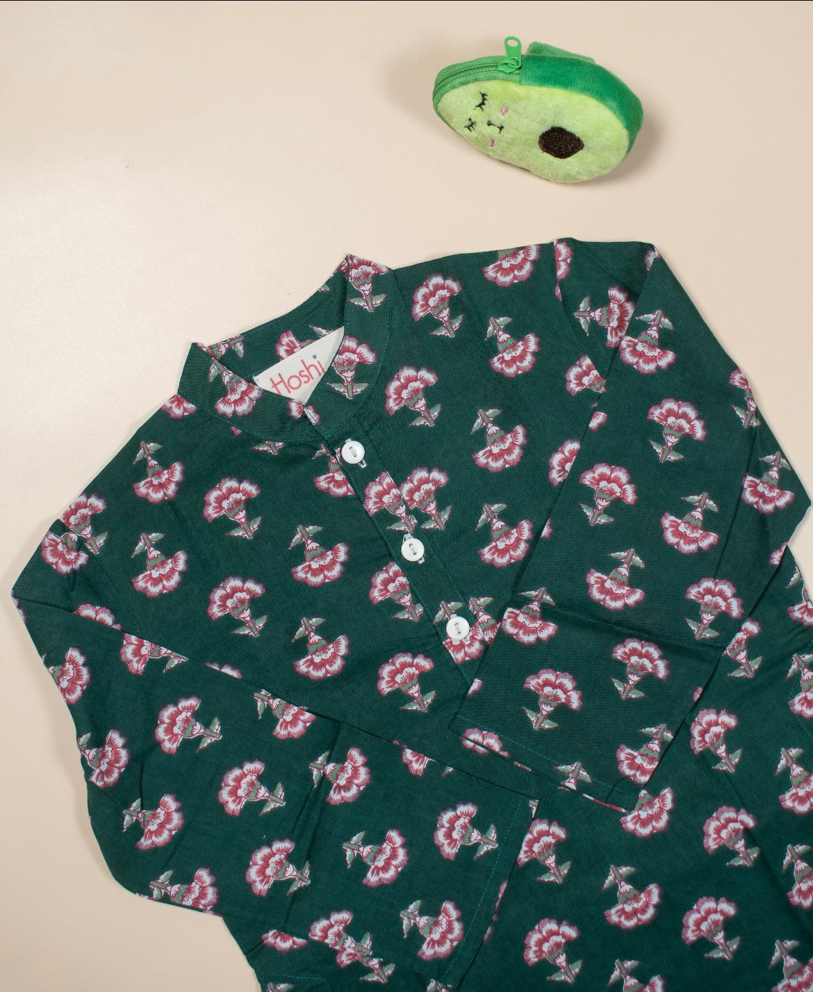 Green meadow boys kurta set