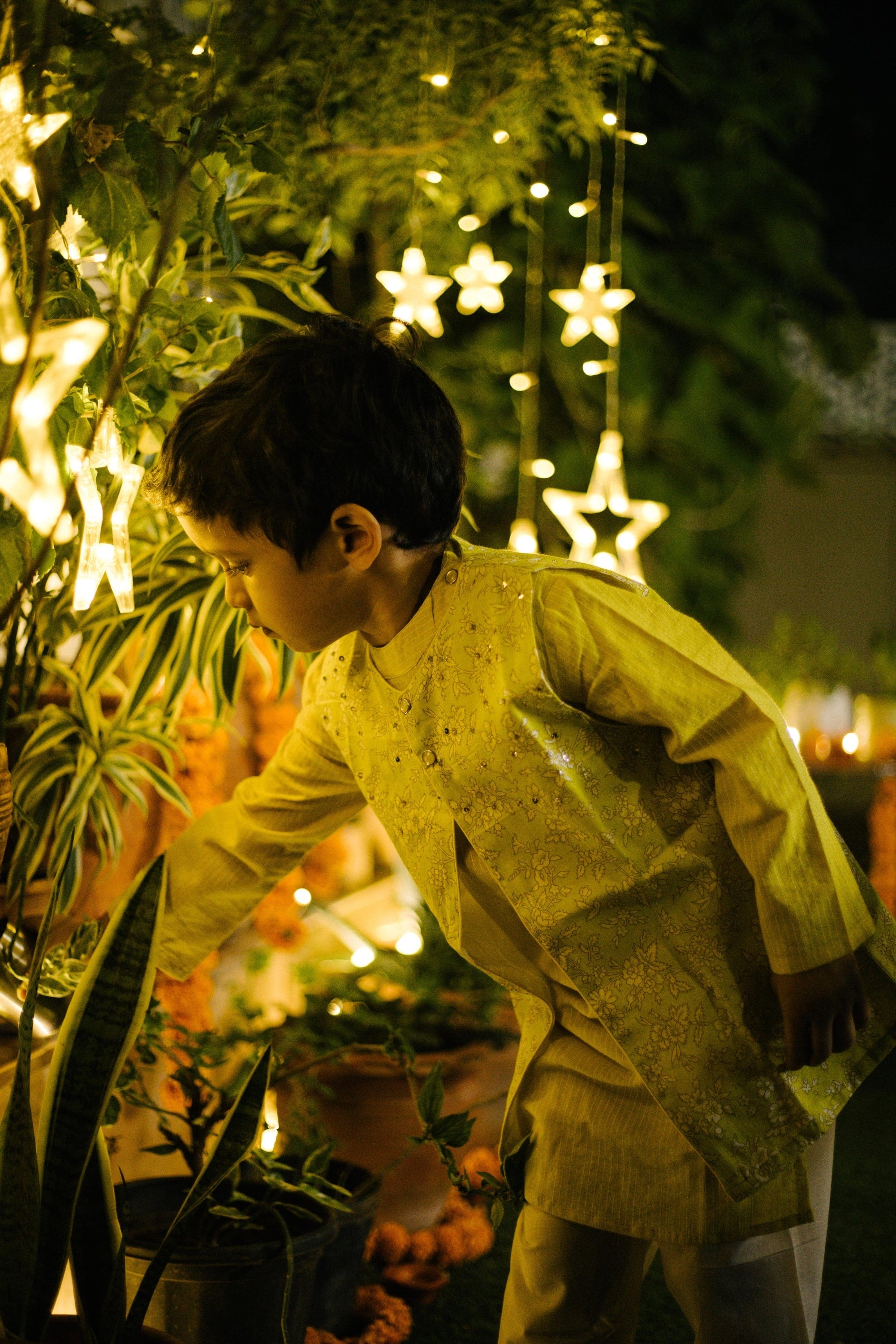 Jasmine Yellow Kurta Jacket set