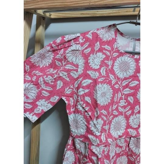 Pink Dahlia Katha Maternity Short Dress