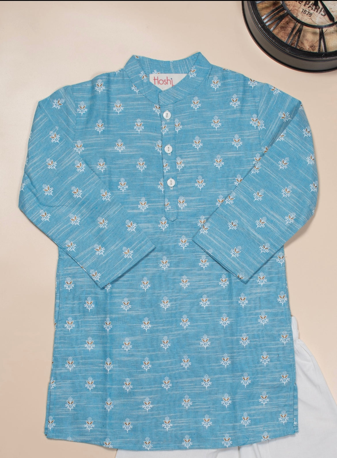 Rustic sky boys kurta set