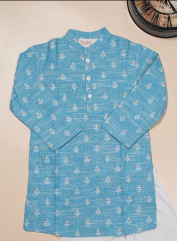 Rustic sky boys kurta set