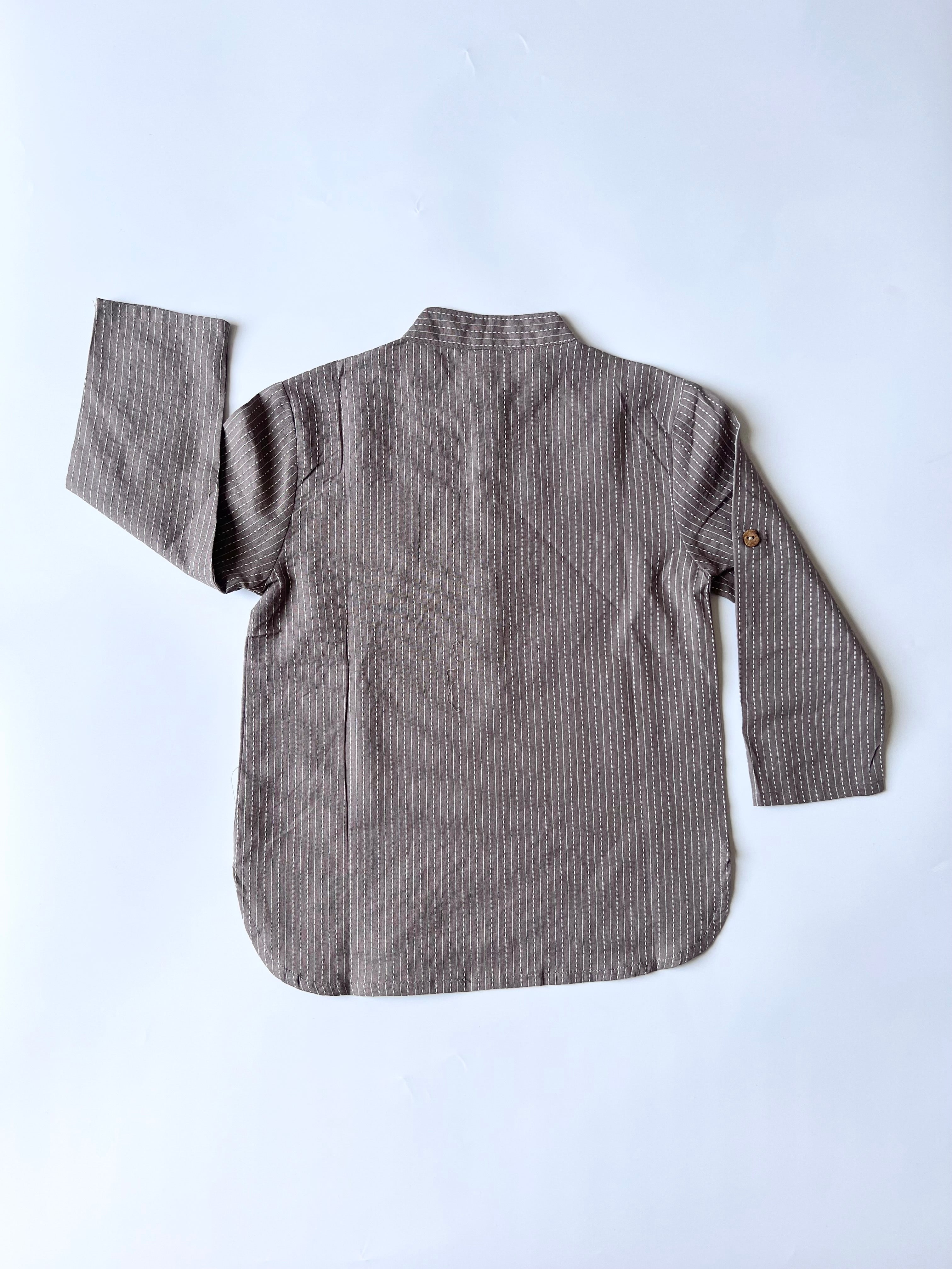 ICE SILVER KAATHA KURTA SHIRT