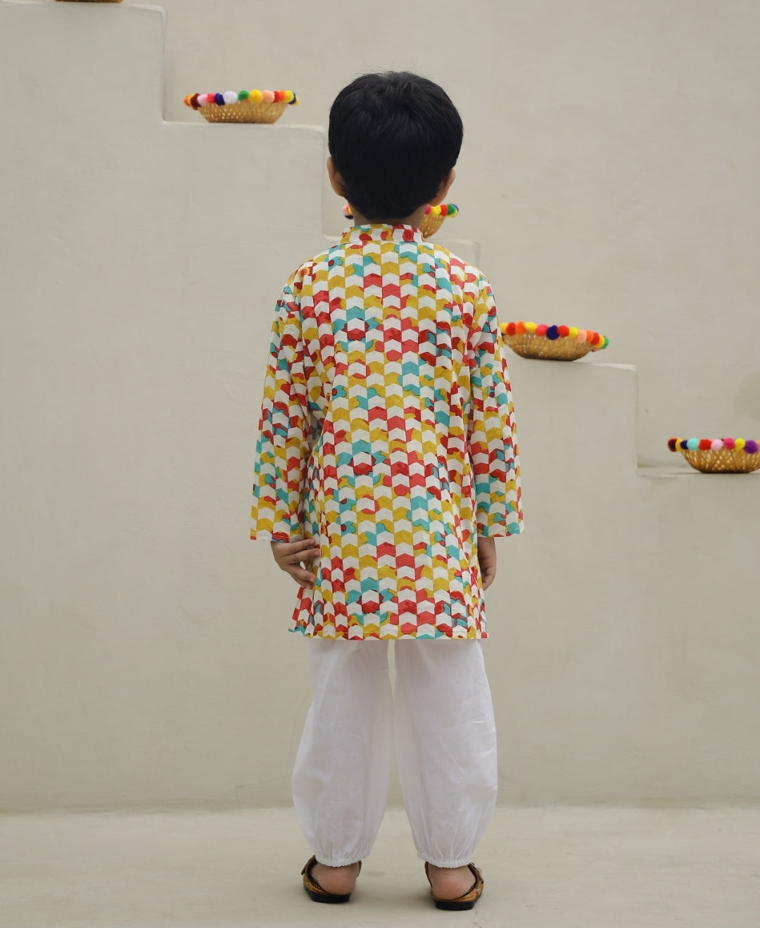 Teer Kaleidoscope Kurta Set