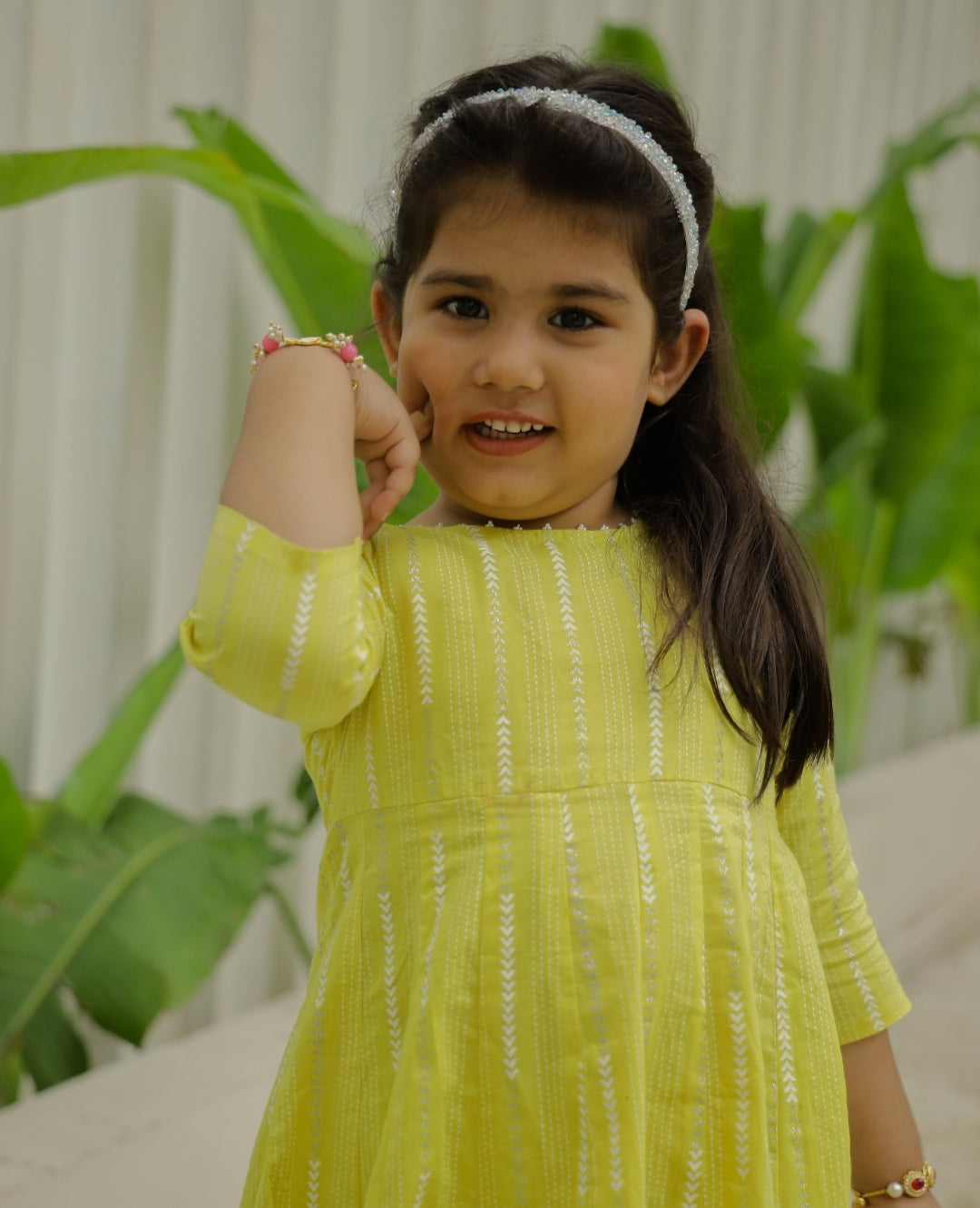 Sunshine Pearl Anarkali