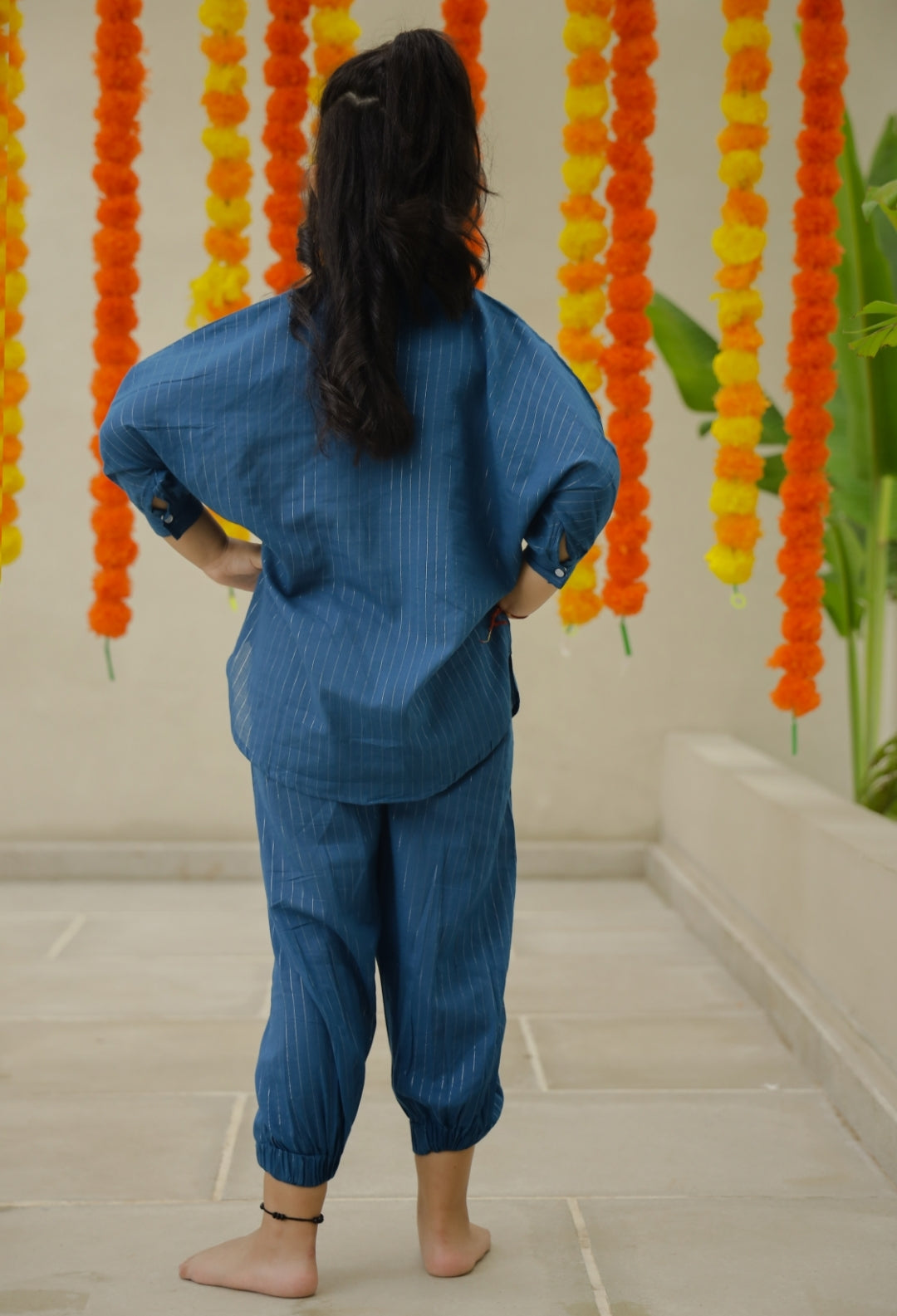 Blossom Breeze Girls Kurta Set