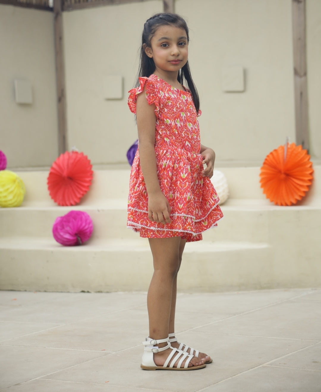 VIBRANT ABSTRACT JUMPSUIT