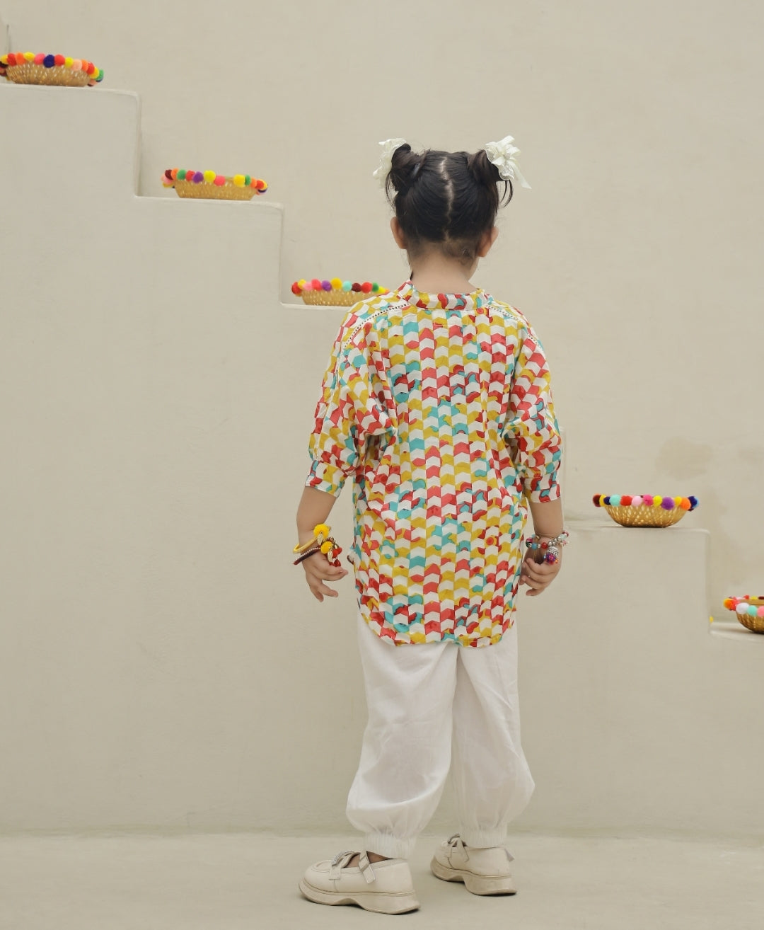 Teer Kaleidoscope Loose Kurta Set