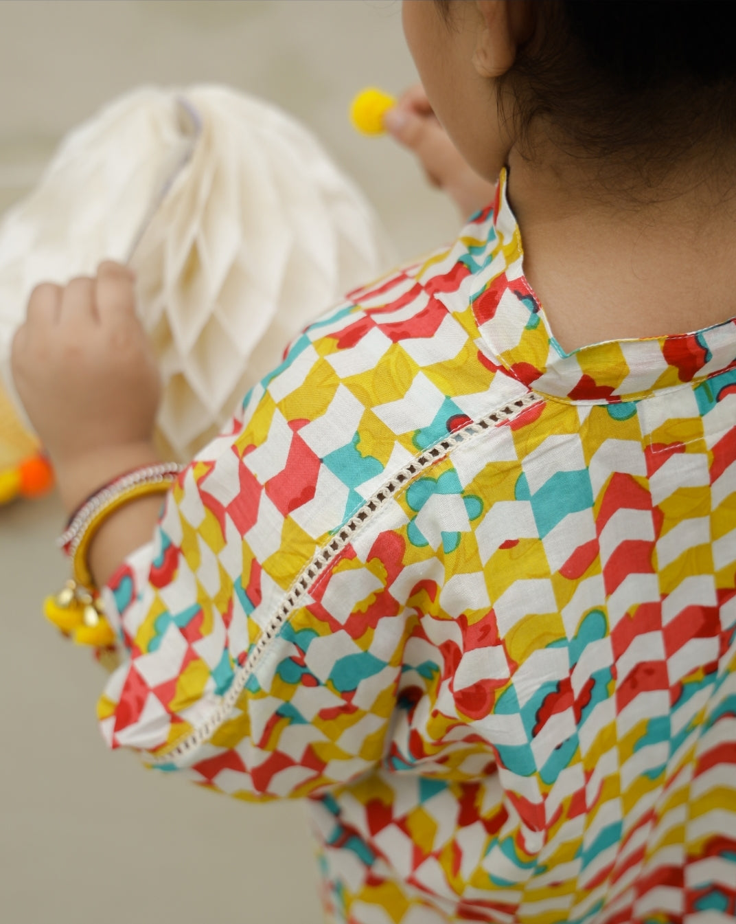 Teer Kaleidoscope Loose Kurta Set