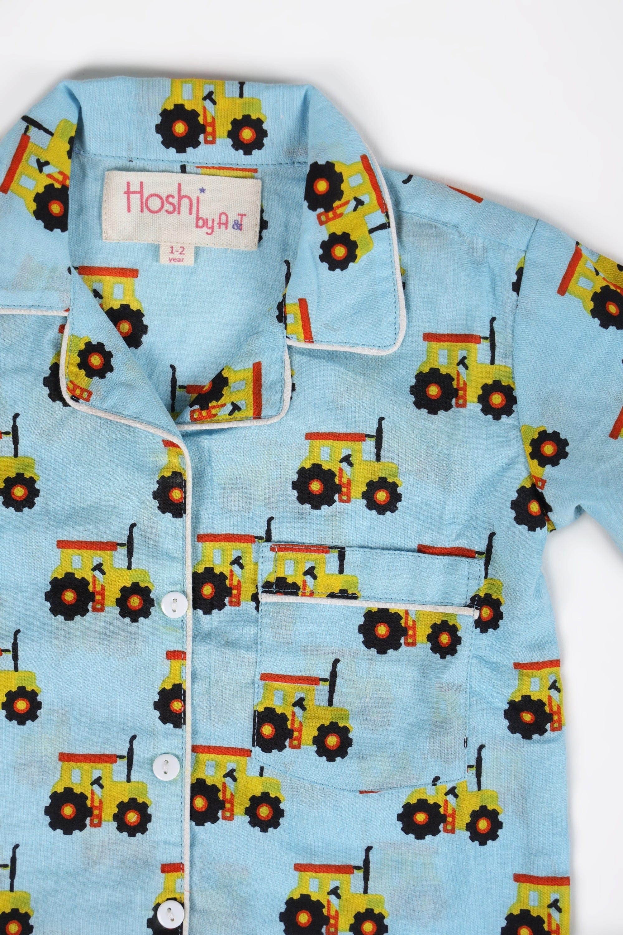 Tractor Print Night wear