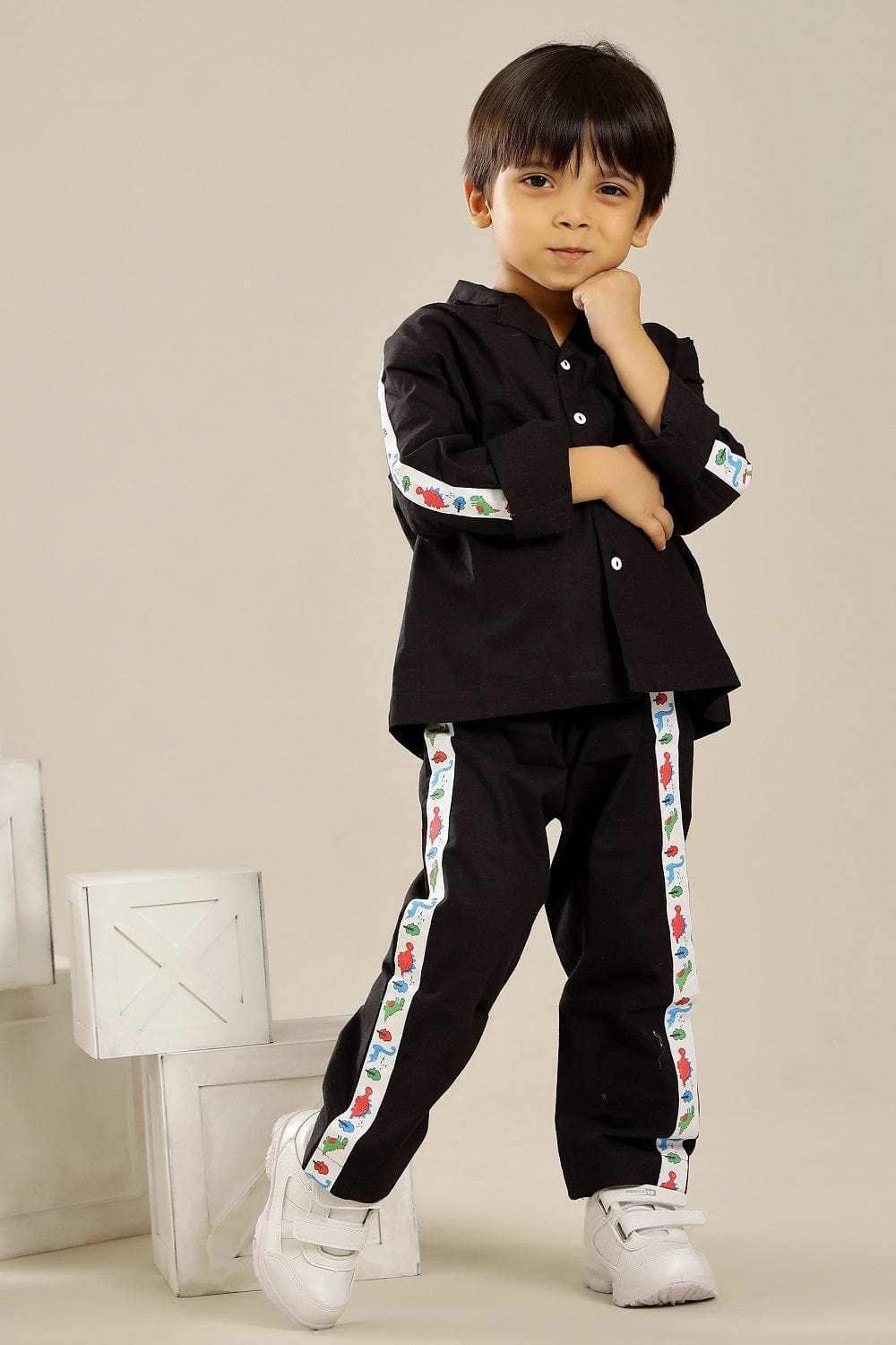 Black Dino Unisex Co-ord set