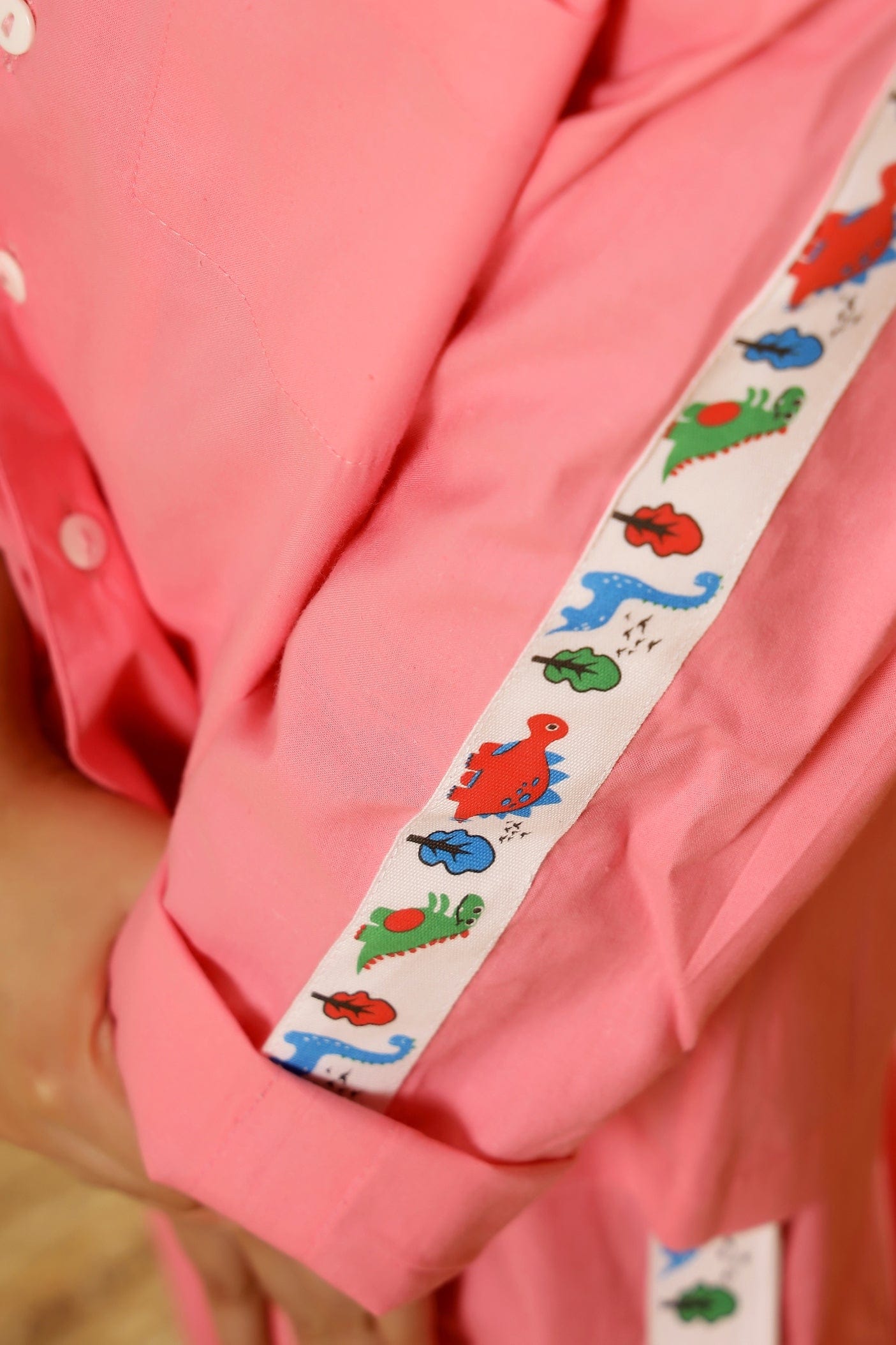 Pink Candy Floss Dino Land Unisex Co-ord set