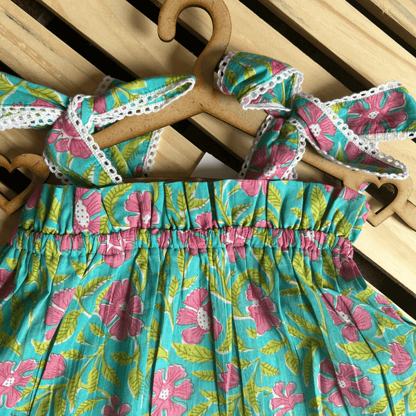 Floral Fantasy Pinafore