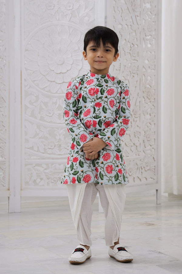 Mystic Rose Sherwani set