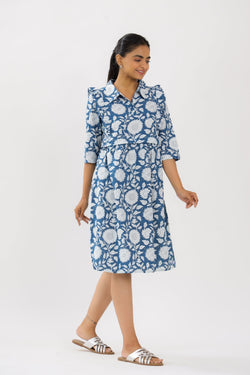 Blue Dahlia Katha Maternity Midi Dress