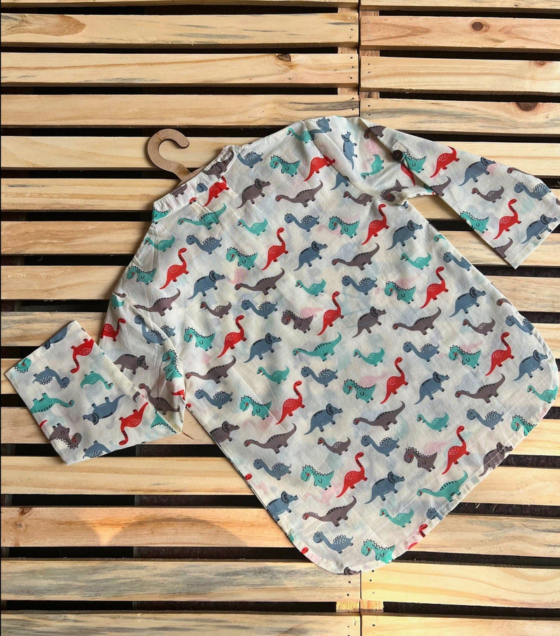 DINO SAFARI KURTA SHIRT