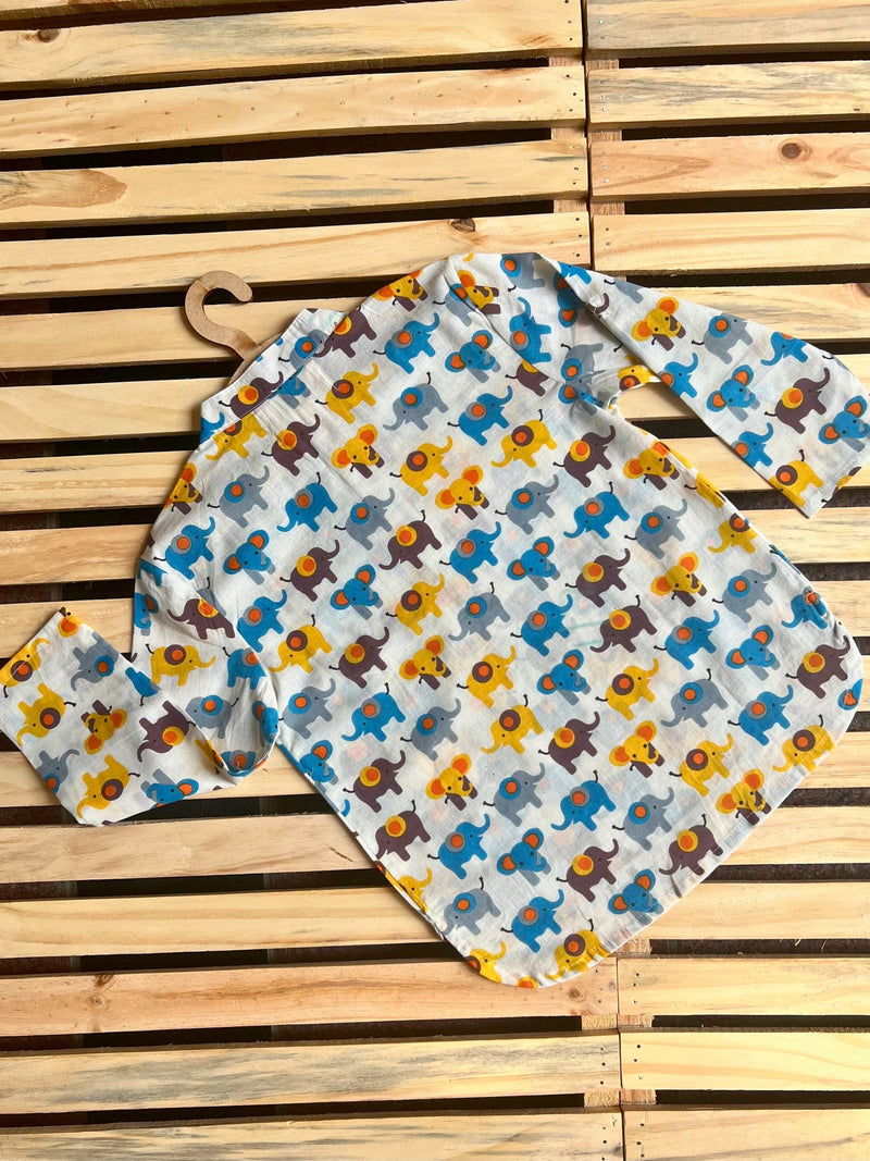 ELEPHANT PARADE KURTA SHIRT