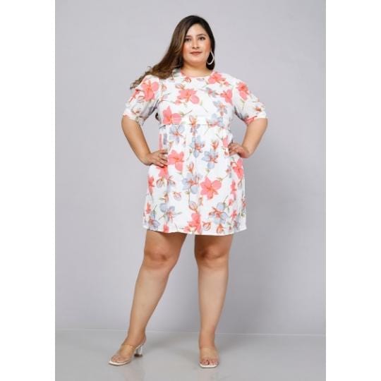 White Lily Maternity Short Dress