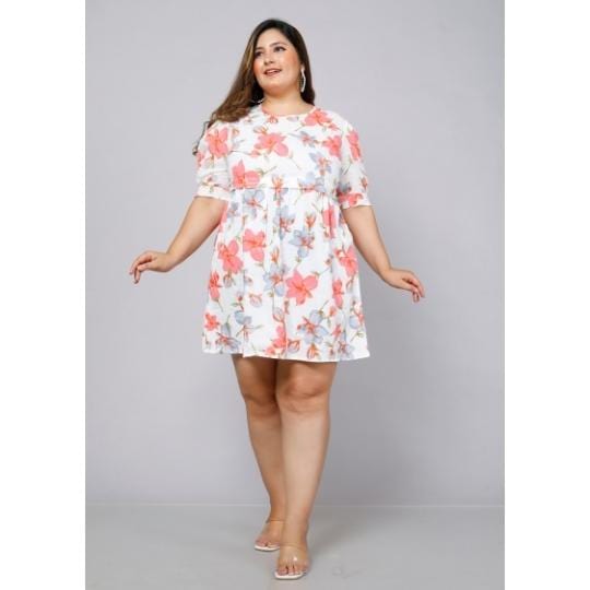 White Lily Maternity Short Dress