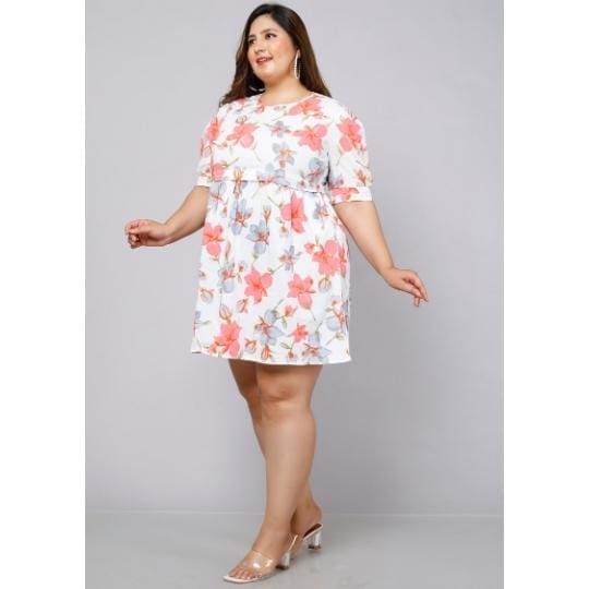 White Lily Maternity Short Dress