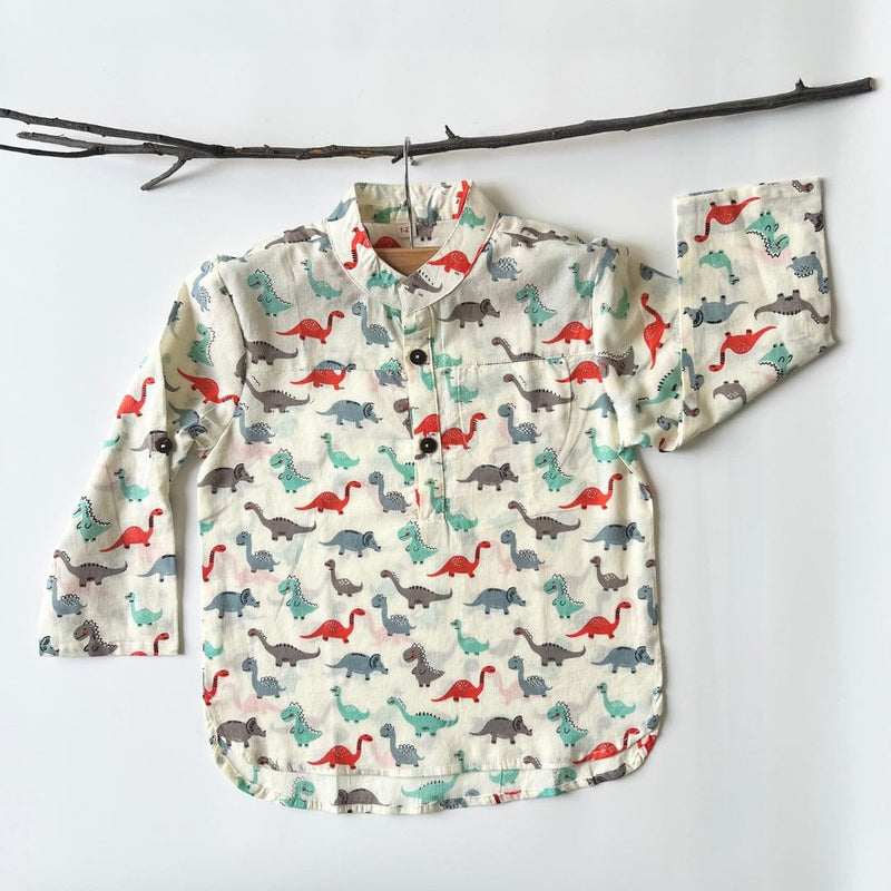 DINO SAFARI KURTA SHIRT