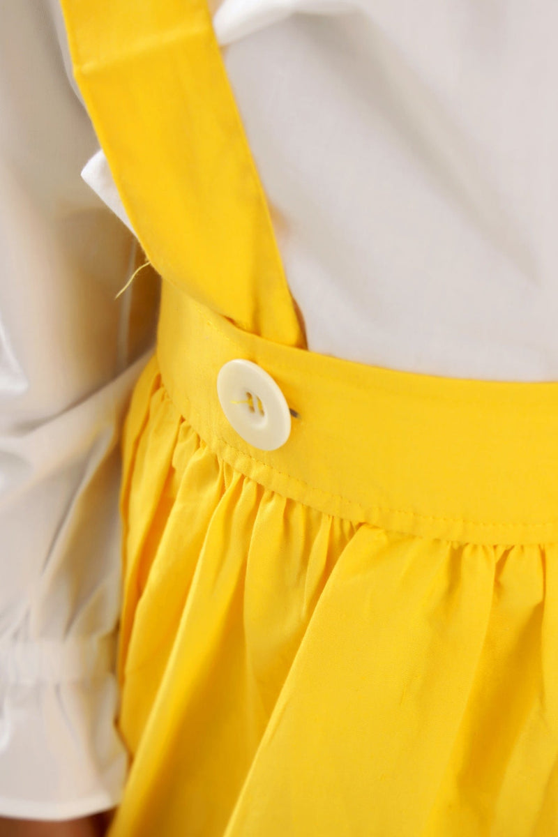 Sunshine Daisy Skirt Dungaree Set