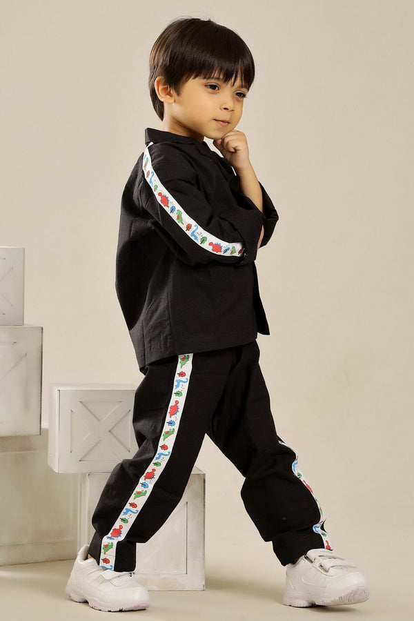 Black Dino Unisex Co-ord set